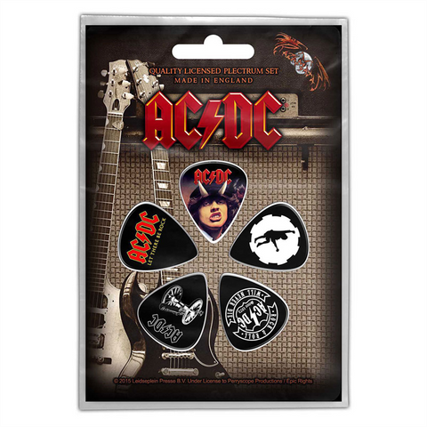 AC/DC - PLECTRUM SET - SET 5 PLETTRI