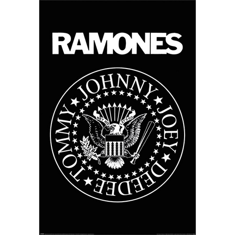 RAMONES - LOGO - 757 - POSTER 61X91,5 CM