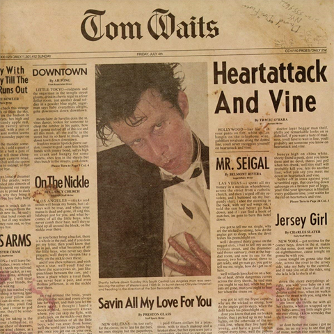 TOM WAITS - HEARTATTACK AND VINE (LP - REM’18 - 1980)