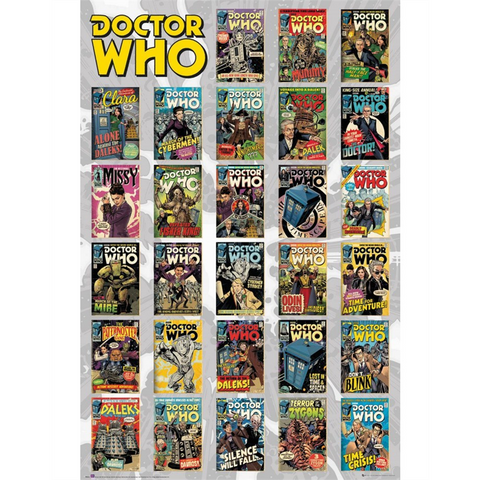 DOCTOR WHO - COMICS COMPILATION - 606 - POSTER 61x91,5
