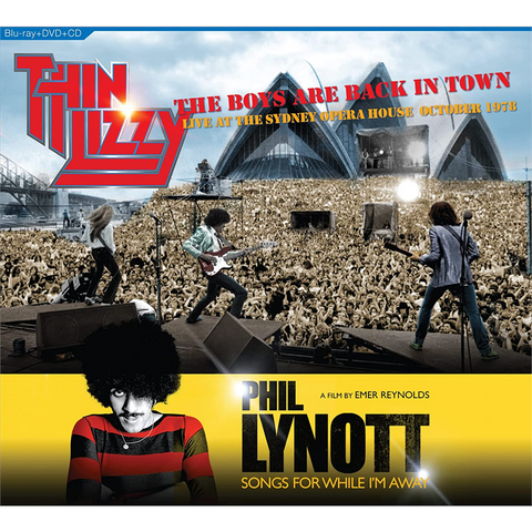 THIN LIZZY - THE BOYS ARE BACK IN TOWN (2022 - BEST OF | CD+BLU RAY+DVD)