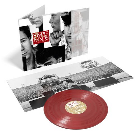 SIMPLE MINDS - ONCE UPON A TIME (LP - ROSSO | REM25 - 19985)