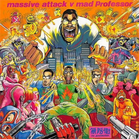MASSIVE ATTACK V MAD PROFESSOR - NO PROTECTION (1995 - remixes)