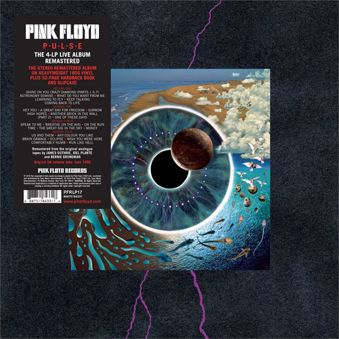 PINK FLOYD - PULSE (4LP+book - remaster 2018)