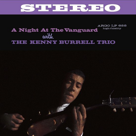 KENNY BURRELL - A NIGHT AT THE VANGUARD (LP - rem24 - 1959)