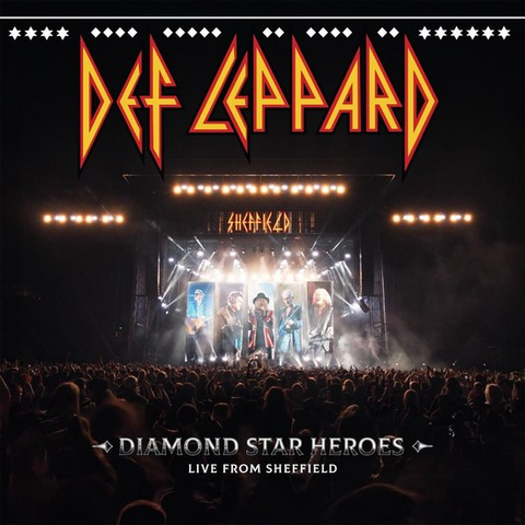 DEF LEPPARD - DIAMOND STAR HEROES LIVE (2LP - CLRD - 2025)