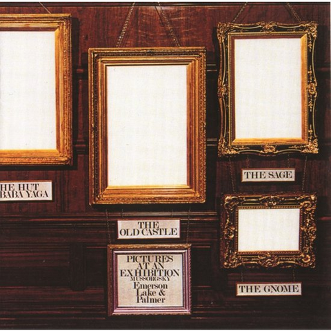 EMERSON LAKE & PALMER - PICTURES AT AN EXHIBITION (LP - REM25 - 1971)