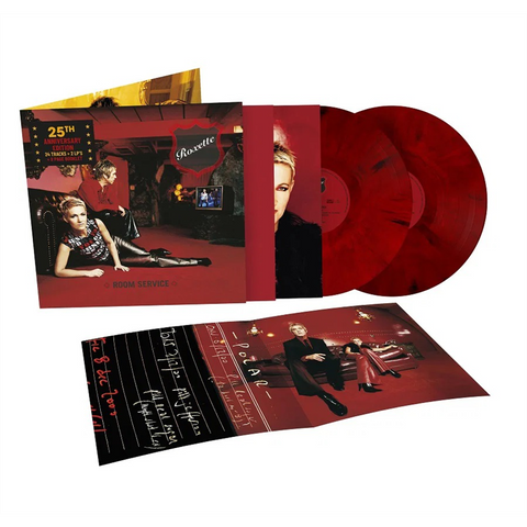 ROXETTE - ROOM SERVICE (2LP - ROSSO | 25TH ANN | RE26 - 2001)
