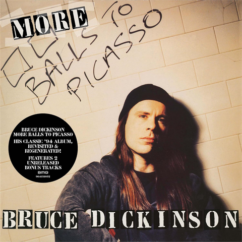 BRUCE DICKINSON - MORE BALLS TO PICASSO (2LP - CLRD | REM25 - 1994)