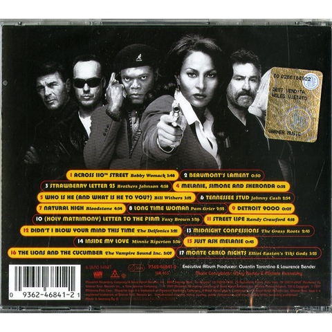 JACKIE BROWN - SOUNDTRACK - JACKIE BROWN - MUSIC FROM (1997)