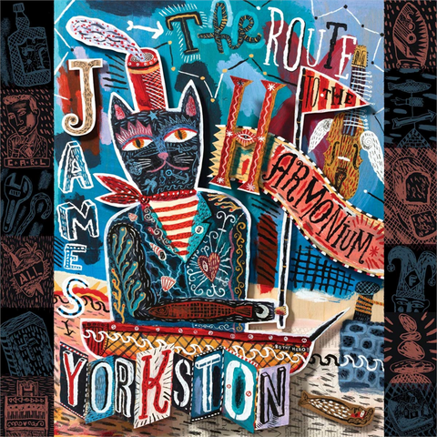 JAMES YORKSTON - THE ROUTE TO THE HARMONIUM (LP - 2019 - poster + print)