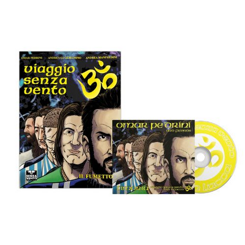 OMAR PEDRINI - VIAGGIO SENZA VENTO: LIVE IN LUCCA (2025 - CD+FUMETTO)