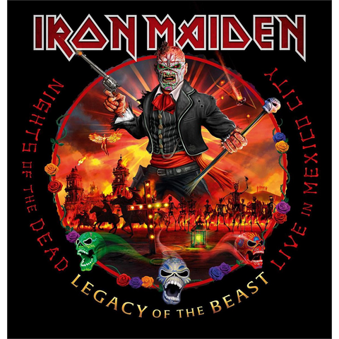 IRON MAIDEN - NIGHT OF THE DEAD: LIVE IN MEXICO CITY (2020 - 2CD)