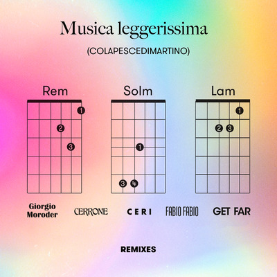 COLAPESCE - MUSICA LEGGERISSIMA (2X12’’ - REMIXES - 2021)