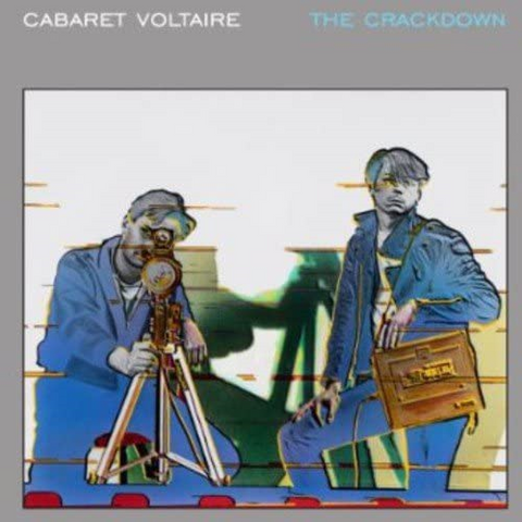 CABARET VOLTAIRE - THE CRACKDOWN (LP - argento | rem22 - 1983)