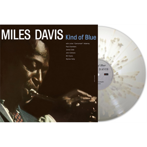 MILES DAVIS - KIND OF BLUE (LP - CLEAR/WHITE SPLATTER | REM22 - 1959)