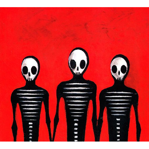 TRE ALLEGRI RAGAZZI MORTI - IL SOGNO DEL GORILLA BIANCO (LP - REM23 - 2004)