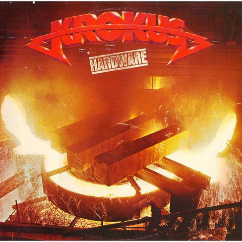 KROKUS - HARDWARE (LP - USATO - 1981)
