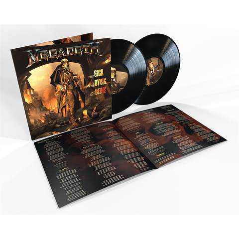 MEGADETH - THE SICK, THE DYING AND THE DEAD (2LP - 2022)
