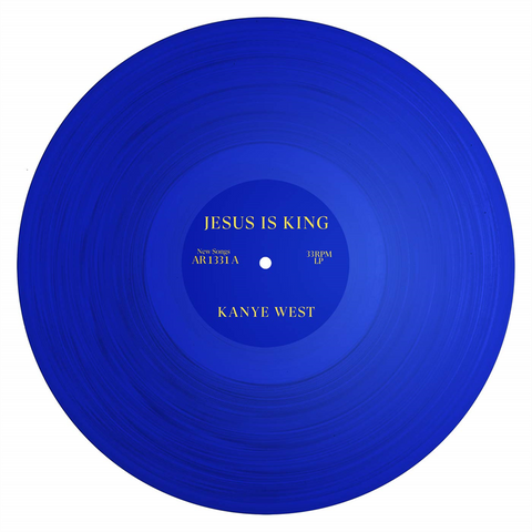 KANYE WEST - JESUS IS KING (LP - blue vinyl - 2020)