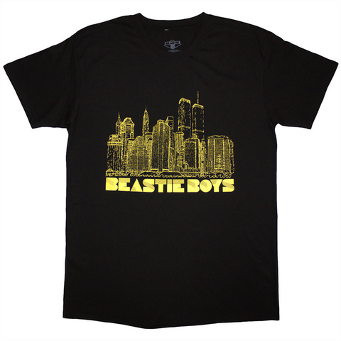 BEASTIE BOYS - NYC SKYLINE - NERO - (XL) - TSHIRT
