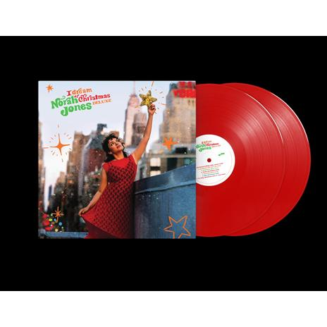 NORAH JONES - I DREAM OF CHRISTMAS (2LP - ROSSO | DELUXE | REM22 - 2021)