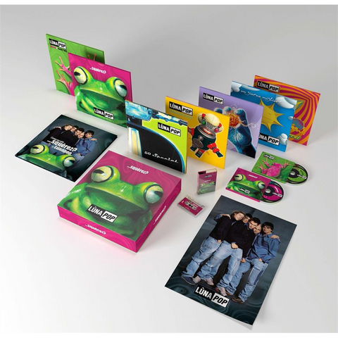 LUNAPOP - SQUEREZ? (1999 - 2CD+5X10''-5CDS+4LP+CASS+LIBRO+POSTER)