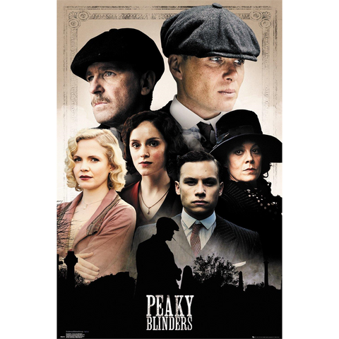 PEAKY BLINDERS - POSTER - 748 - CAST - POSTER