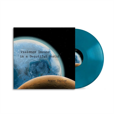 ROGER TAYLOR - VIOLENCE INSANE IN A BEAUTIFUL WORLD (LP - BLUE - 2026)