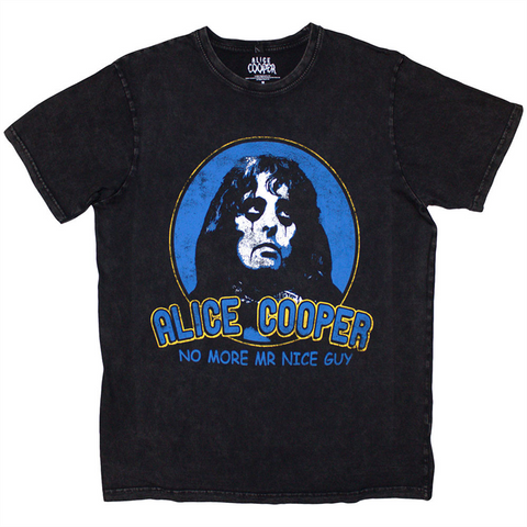 ALICE COOPER - NO MORE MR NICE GUY - STONE WASH - (XL) - TSHIRT