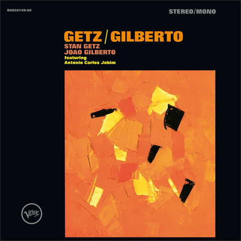 GETZGILBERTO - GETZ / GILBERTO (LP - acoustic sounds - 1964)