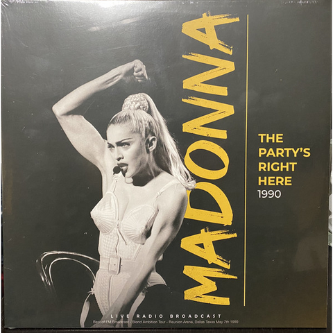 MADONNA - BEST OF THE PARTY'S RIGHT HERE (LP - 1990)