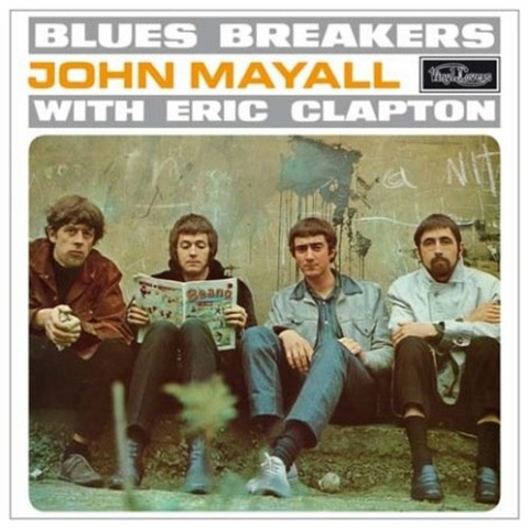 JOHN MAYALL & THE BLUESBREAKERS - BLUES BREAKER WITH ERIC CLAPTON (LP - REM08 - 1966)
