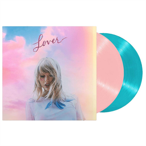 TAYLOR SWIFT - LOVER (2LP - PINK & BLUE - 2019)