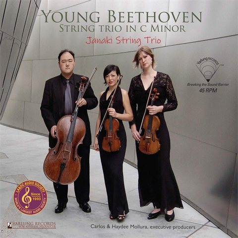 JANAKI STRING TRIO - YOUNG BEETHOVEN | STRING TRIO IN C MINOR (LP - 2020)