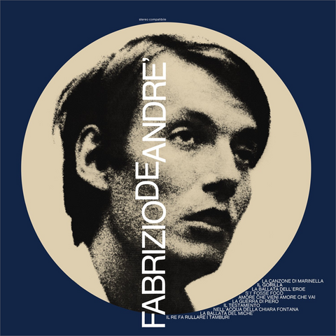 FABRIZIO DE ANDRE' - VOLUME 3 (LP - 1968)
