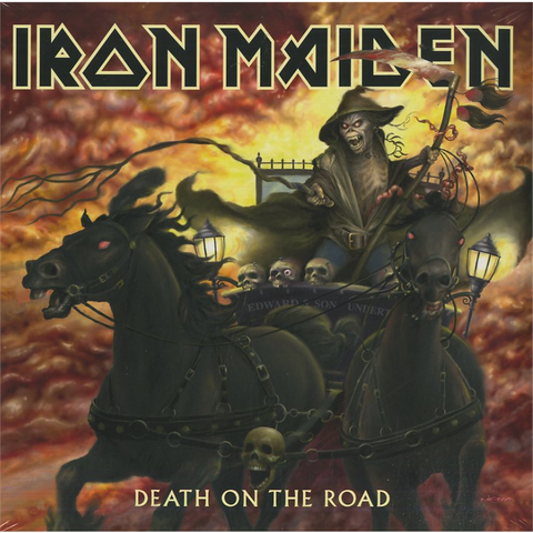 IRON MAIDEN - DEATH ON THE ROAD (2LP - rem’17 - 2005)