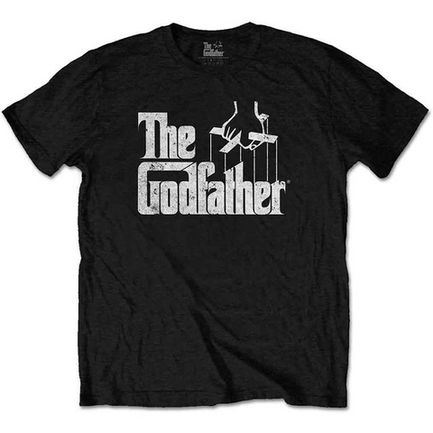 THE GODFATHER - LOGO WHITE - NERO - (XL) - TSHIRT