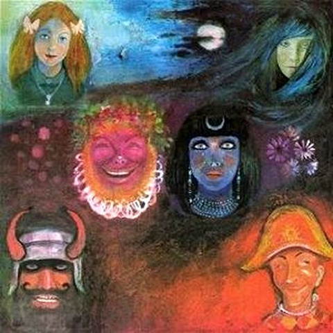 KING CRIMSON - IN THE WAKE OF POSEIDON (LP - REM11 - 1970)
