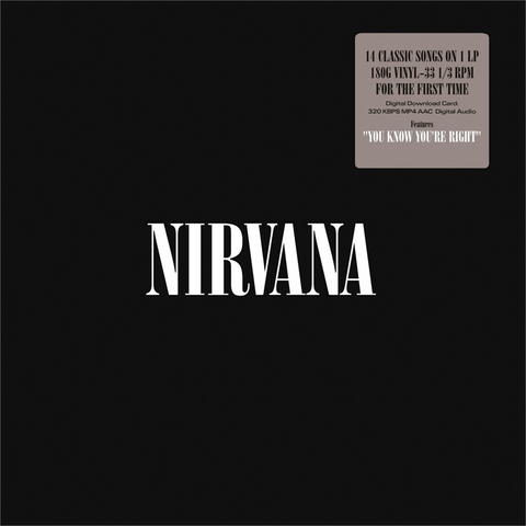 NIRVANA - NIRVANA (LP - 2000 - GREATEST)