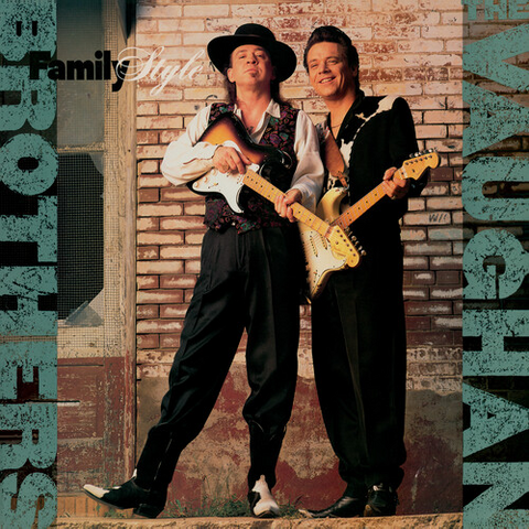 THE VAUGHAN BROTHERS - FAMILY STYLE (1990 - REM25)