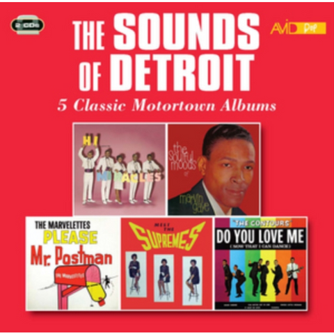 SOUND OF DETROIT - ARTISTI VARI - FOUR CLASSIC ALBUMS (2CD)