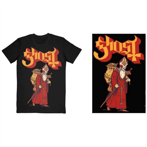 GHOST - GREETINGS FROM PAPA NOEL - NERO - (XL) - TSHIRT