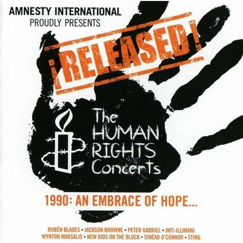 HUMAN RIGHTS CONCERTS - ARTISTI VARI - RELEASED: an embrace of hope (1990)