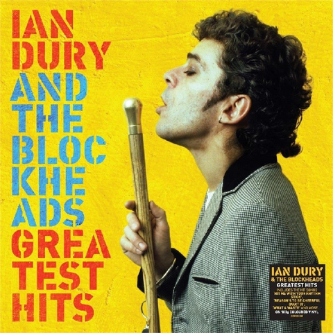 IAN DURY - GREATEST HITS (LP - giallo - 2018)