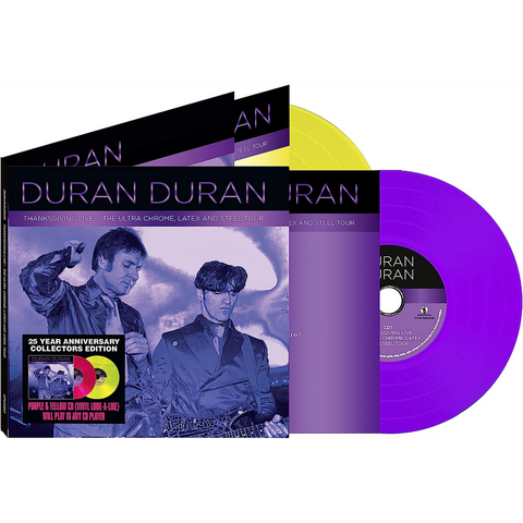 DURAN DURAN - THANKSGIVING LIVE: THE ULTRA CHROME LATEX AND STEEL TOUR (2023 - 2CD | VINYL REPLICA)