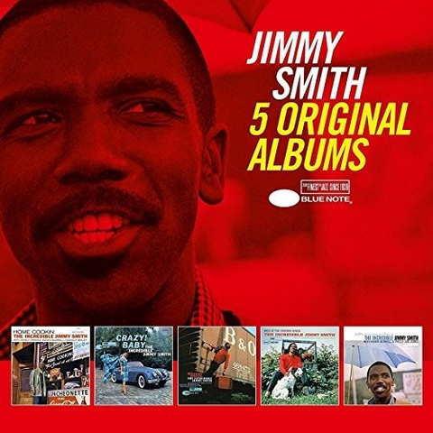 JIMMY SMITH - 5 ORIGINAL ALBUMS