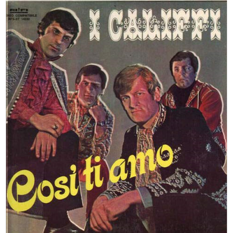 I CALIFFI - COSI' TI AMO (LP - 1969)