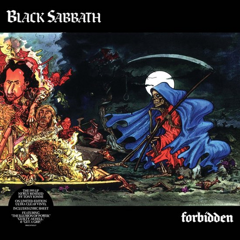 BLACK SABBATH - FORBIDDEN (LP - ULTRA CLEAR | REM24 - 1995)