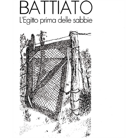 FRANCO BATTIATO - L'EGITTO PRIMA DELLE SABBIE (LP - bianco | rem23 - 1978)